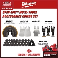MILWAUKEE OPEN-LOK Multi-Tool Accessories Variety Combo Set 49-10-9001 49-25-2202 49-25-2009 49-25-1271 49-25-2221