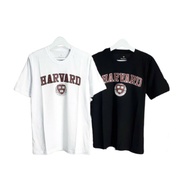 HARVARD FANATICS T-SHIRT IN BLACK AND WHITE