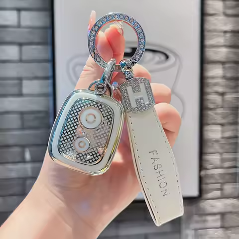 TPU Car Remote Key Case Cover Protect Shell Fob For PERODUA Alza Myvi Viva Axia For Toyota Grand New