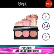 Make Over Powerstay Ultra Glow Highlighter 3 x 3.5 g - Highlighter Palette