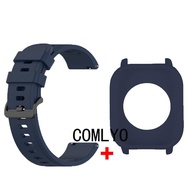 For FB003 GTS FB033 Smart watch Case Protective Bumper Silicone Half Cover Screen Protector Films