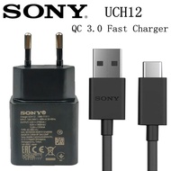 100% Original Sony Charger UCH-12 Sony Xperia TYPE-C Fast Charging 4A Charger