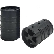 1 Pair Aluminum Round Pedal Extensions for Go-Kart & Kart Racer Essential Parts Accessories