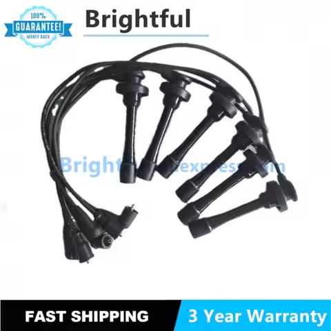 New Cable Set,Spark Plug MD371794 for PAJERO V33V63V73V75V65W PAJEROSPORT K96K99K86W 6G72 6G74 CHINA