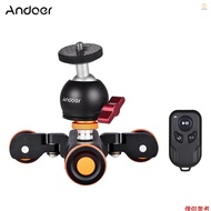 Andoer L4 PRO Motorized Camera Video Dolly with Scale Indication Electric Track Slider Wireless Remo