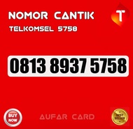 Nomor Cantik Nomer Telkomsel Simpati 5758 maju mapan
