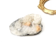 天然原礦鑽石魚眼石共生沸石 水晶 家居 辦公室 療癒 擺件