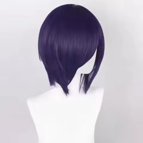 Touka Cosplay Synthetic Short Straight Wig Tokyo Ghoul Anime Coser Cute Girl Heat Resistant Fiber Hi