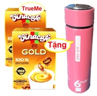 [Tặng Bình] Bộ x2 hộp Cà Phê Vinacafé 3in1 Gold Original (18gói x 20g/Hộp) - cafe hoa tan - VinaCafe