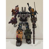 Warbotron WB-01 Bruticus Combiner Set Loose (3rd Party Combaticons)