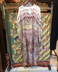 Alika Daily Kaftan by Dian Pelangi ( ORIGINAL ) Busana Homey Muslim Home Gamis Casual Dress Batwing
