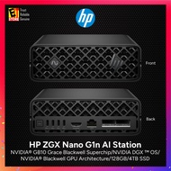 HP ZGX Nano G1n AI Station(128GB/4TB SSD/NVIDIA DGX OS/NVIDIA GB10 Grace Blackwell Superchip/Blackwe
