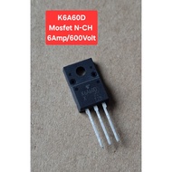 K6A60D Mosfet N-CH 6Amp/600Volt
