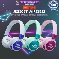 JBL JR 320BT Wireless On-Ear Bluetooth Headphones for Kids with Built-In Mic