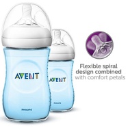 Botol Susu PHILIPS AVENT Natural 2.0 Bottle - Blue (260ml) [Twin Pack] Botol Susu Baby Botol Susu Ba