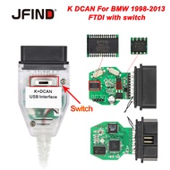 For BMW 1998-2013 inpa K Dcan K+DCAN FTDI FT232RL with Switch K K CAN OBD 2 OBD2 For BMW E series Ca