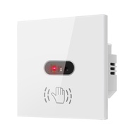【VALUESP】 Tempered Glass Panel WiFi Gesture Switch PC Housing Neutral+live Wiring Option