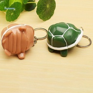 [AuspiciousS] Tortoise Keychain Head Popping Squishy Squeeze Toy for Stress Reduction for Men
