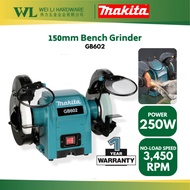 MAKITA Original GB602 150mm 6" Bench Grinder 250W (1Year Warranty) / Mesin Grinding Makita