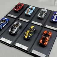 1: 64 Fine works64 Ford Shelby 427 fw Engine Hood Can Open Alloy Car Model