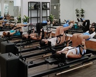 Reformer Pilates Class at 99 Studio Pilates in Kuta Bali