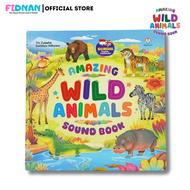 Amazing Wild Animals Sound Book Anak - Buku Bersuara Hewan - 10 Suara (Bahasa Indonesia & Inggris)