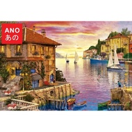 Jigsaw Puzzle Educa 5000 pieces The Harbour Evening Mediterranean Harbour