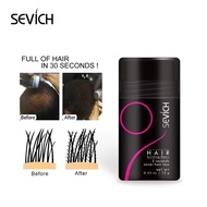 SEVICH Hair Fiber Increase Multiple Hair Volumes Fiber Disposable Replacement Fiber 12g Fast Dense H