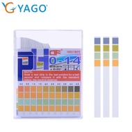 YAGO DF Dongfeng Four Color Comparison PH Test Paper Box 0-14 (0.5) Skin PH and Acidity Meter Test P