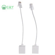 2 socket 8P4C / RJ45 male RJ11 6P4C to female M / F Adapter telephone Ethernet