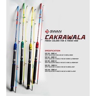 Swan Cakrawala Fishing Rod | Solid Fiber Spinning Rod
