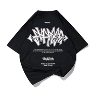 Fennel Series Graffiti T-shirt Graffiti T-shirt/ Men's and Women's Brand T-shirt Cotton Combed 24s