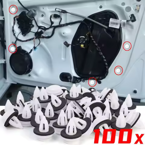 Car Door Panel Card Trim Clips Fixing Rivets 51418224768 for BMW X1 X2 X3 X4 X5 X6 Z4 E61 E82 E90 E9