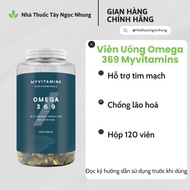 Omega 369 Myvitamins Pills Supplement Vitamins, Increase Resistance, Support Immunity 120 Pills