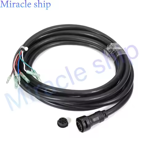 688-82586-21 Cable 703 Remote Control Box Main Harness (7 Pin) 5M For Yamaha Outboard Engine 9.9HP 1
