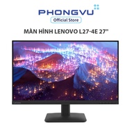 Lenovo L27-4e 27 Monitor" (FHD 1920 x 1080/ IPS/ 100Hz/ 4 ms) -