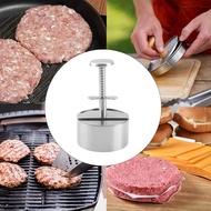 Dovewill Burger Báo Chí Thép không gỉ thịt bò pho mát làm bánh burger bánh hamburger khuôn bánh ngọt