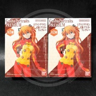 22年9月新貨！全新未開封 Bandai Gasha Portraits Premium 扭蛋 明日香 (套裝2PCS/原盒4PCS) 新世紀福音戰士 EVA Evangelion