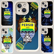 M-108 Persib White Casing for iphone 13 6s 8 14 7 6 Plus Pro Max