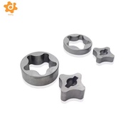 [Lacooppia2] Engine Oil Pump Rotor Set High Speed Steel Motorcycle Repair Replacement 8mm and 14mm T