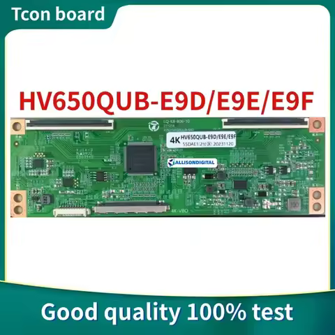 New Original HV650QUB-E9D/HV650QUB-E9E/HV650QUB-E9F 4K Logic Tcon TV Board in Stock