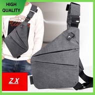 Anti Theft Sling Bag Men Crossbody Bag Men Chest Bag Travel Bag Pack Travel Hiking Bag Backpack Men'