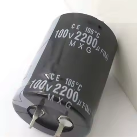 5pcs 2200uF 100V 2200MFD 100WV 22*35mm Aluminum Electrolytic Capacitor Radial