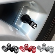 Valve Stem Covers 4PCS Aluminum Air Caps for Car Tires Leak-Proof Valve Caps for Car Tires Corrosive Resistant Car Accessories Universal Car Air Cover classic