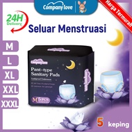 [Local] Company Love Sanitary Pants | Seluar Tuala Wanita (M - 3XL)