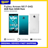 Fujitsu Arrows NX F-04G 3GB ram 32GB rom Snapdragon 810 Original Second Hand Used Phone PDPR Gaming