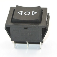 12V 6-Pin DPDT Power Window Momentary Rocker Switch AC 250V/16A 125V/20A (ON)-OFF-(ON) Switch