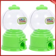 2 Pcs Gumball Machines Banks Plastic Candy Machines Kids Candy Catcher Machines  hainesi