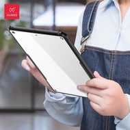 Xundd iPad 10.2 inch/ iPad Gen 9/8/7 Case, Clear Back, TPU Border, Shockproof