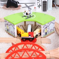 Railway Station Train Wooden Track Set Compatible with Wooden Thomas Train Toys